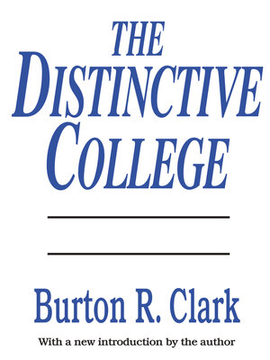 cover image of The Distinctive College